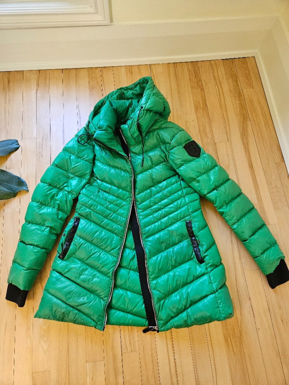 RUDSAK Limited Edition Emerald Green Down Winter Coat Large #072/100